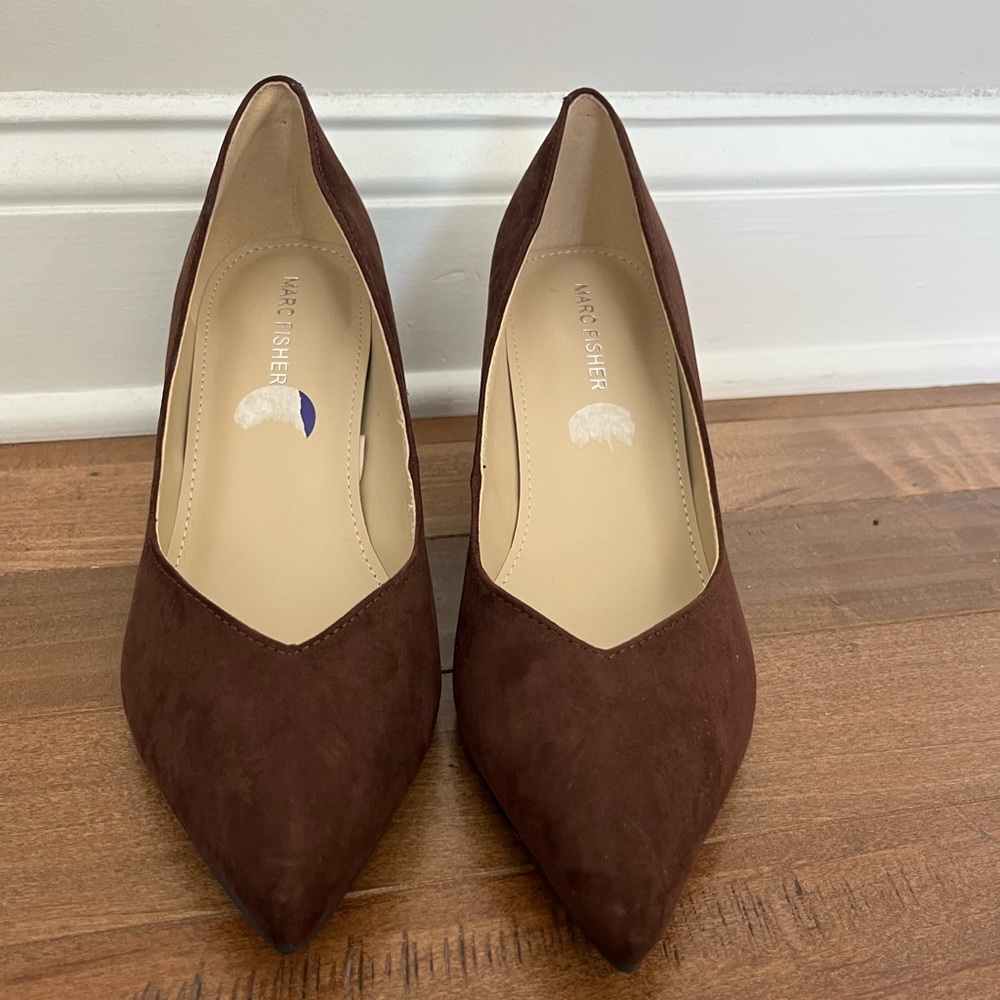 Chocolate block heel